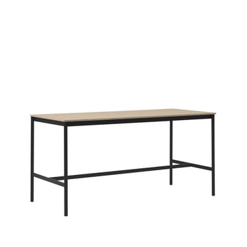 Base High barbord - oak, sort stel, krydsfinérkant, B85 L190 H95 - Muuto