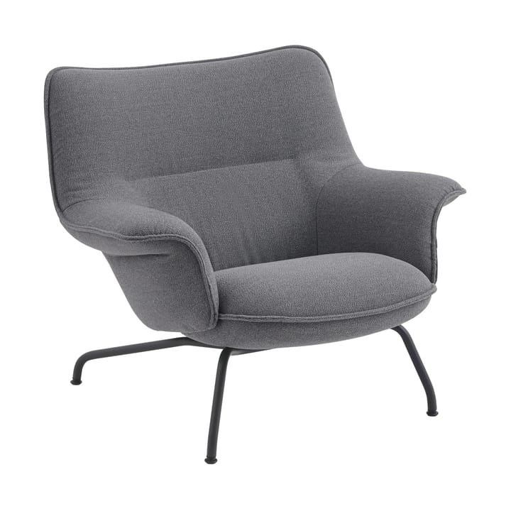 Doze lænestol lav - Ocean 80-anthracite black - Muuto