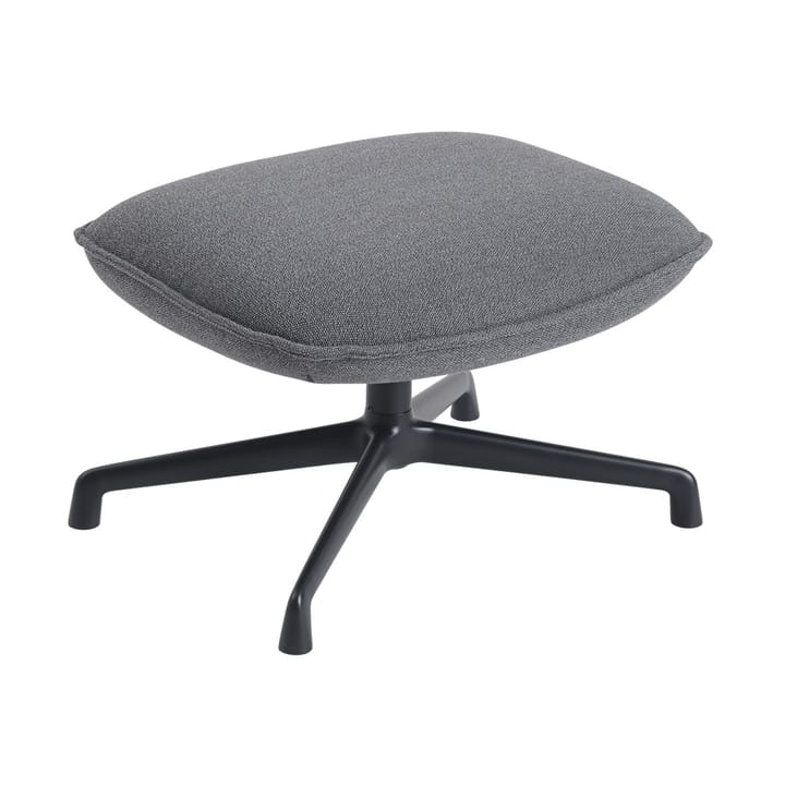 Doze ottoman swivel base - Ocean 80-anthracite black - Muuto