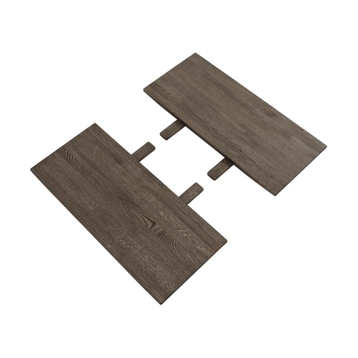 Earnest Extendable tillægsplade sæt af 2 - Dark oiled oak - Muuto