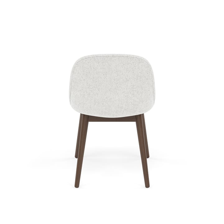 Fiber Side Chair stol med træben, Hallingdal nr. 110-stained dark brown Muuto