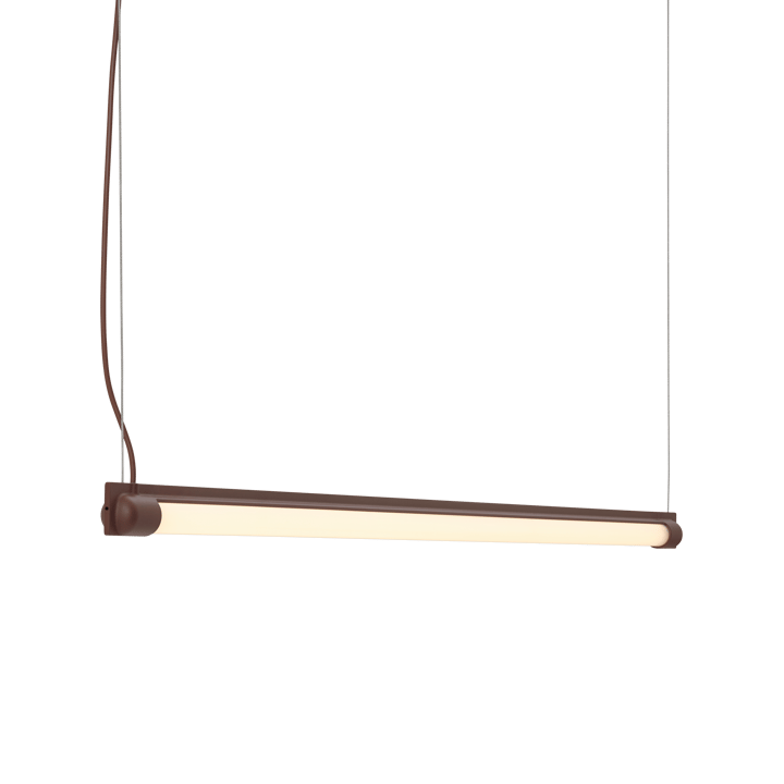 Fine Suspension Lampe 90 cm, Deep Red Muuto