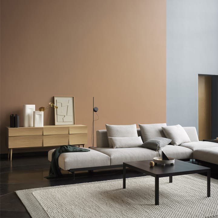 In Situ Config 3 hjørnesofa, Clay 12/Configuration 3/Black Muuto