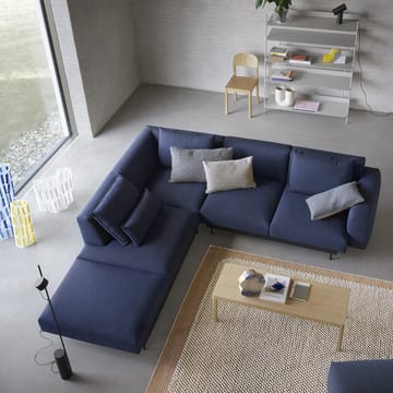 In Situ Config 3 hjørnesofa - Clay 12/Configuration 3/Black - Muuto