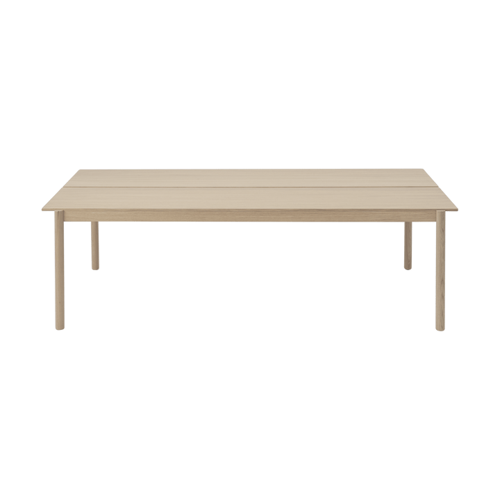 Linear System spisebord 110x240 cm - Oak veneer-oak - Muuto