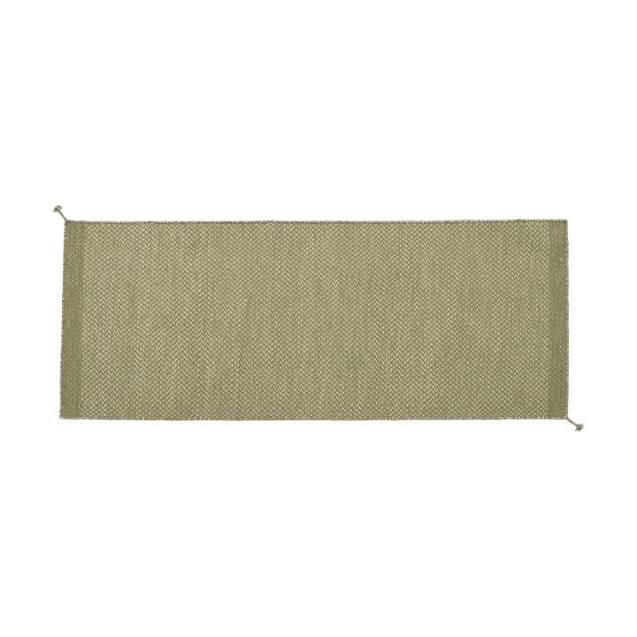 Ply tæppe 80x200 cm - Moss green - Muuto