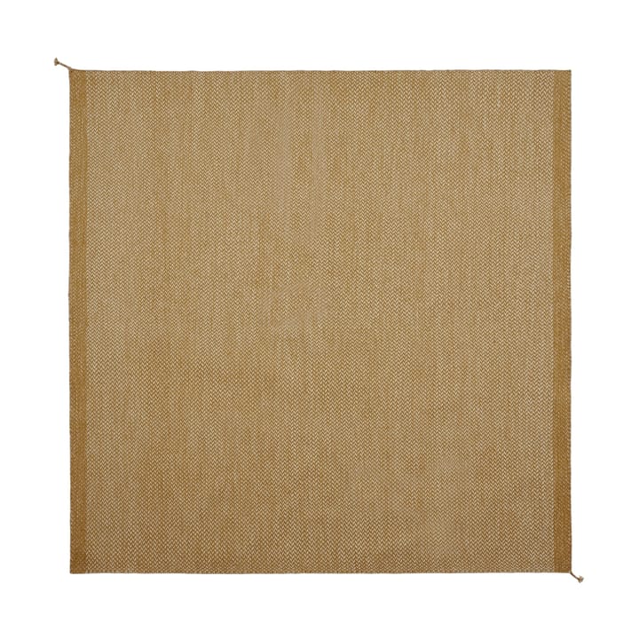 Ply uldtæppe 240x240 cm - Burnt orange - Muuto