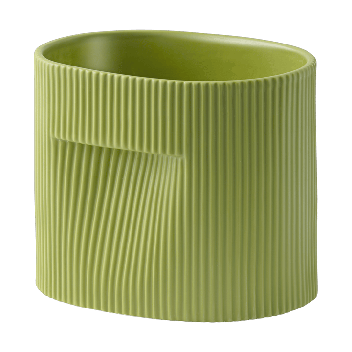 Ridge urtepotte 15 cm - Moss green - Muuto