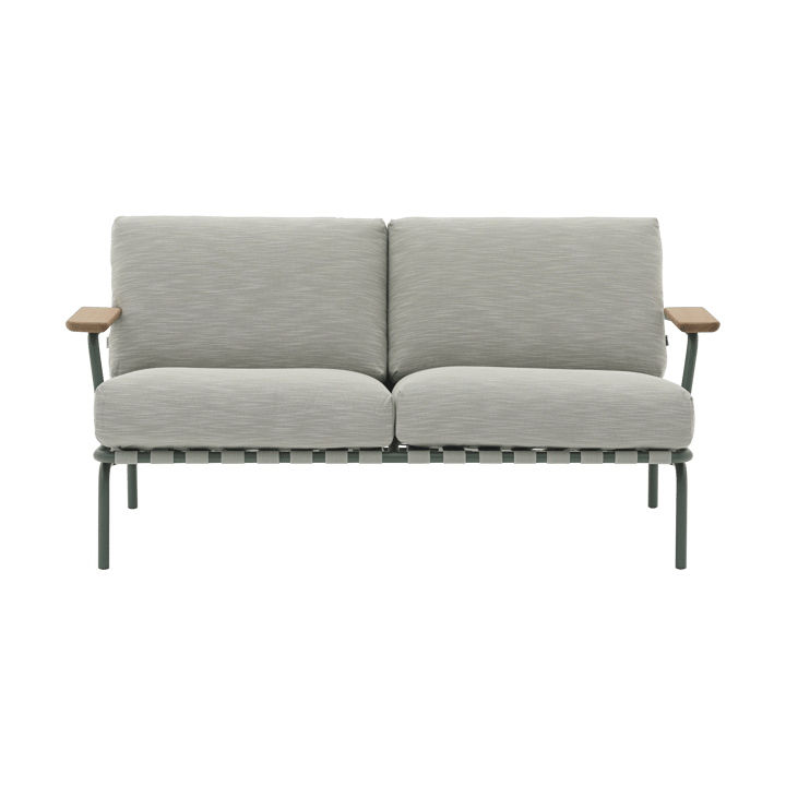 Settle 2-personers sofa - Ribbed Weave 2 Dark green - Muuto