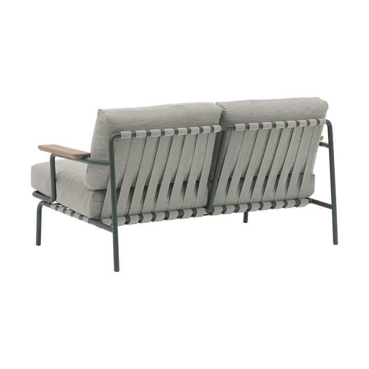 Settle 2-personers sofa, Ribbed Weave 2 Dark green Muuto