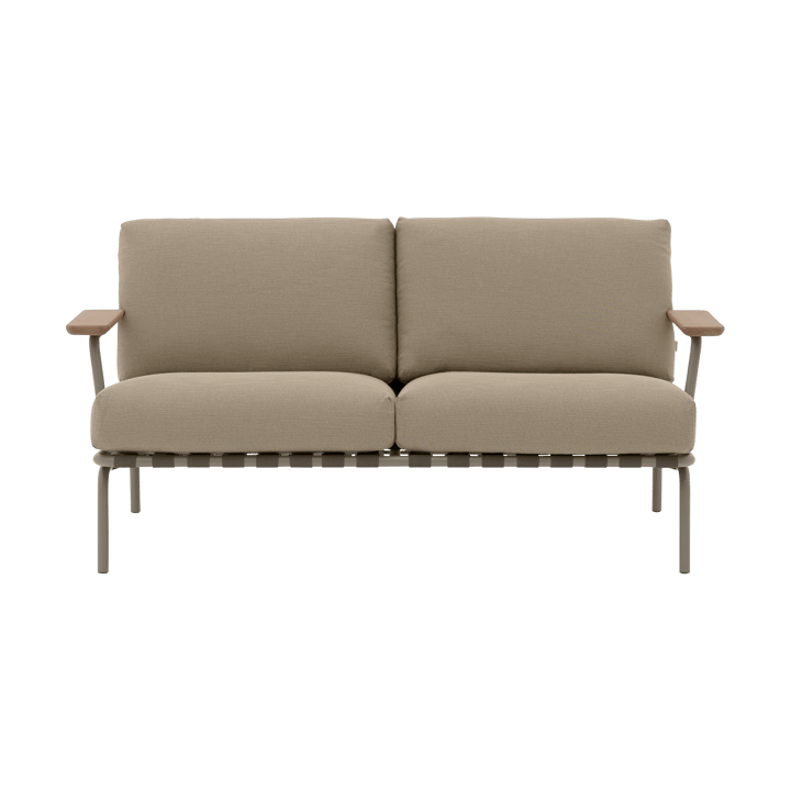 Settle 2-personers sofa - Ribbed Weave 5 Taupe - Muuto