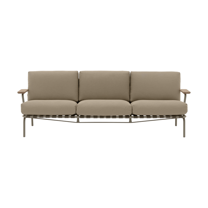 Settle 3-personers sofa - Ribbed Weave 5 Taupe - Muuto