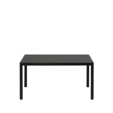 Workshop spisebord - Black linoleum/Black 140x92 cm - Muuto