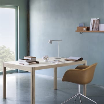 Workshop spisebord - Oak veener/Oak 200x92 cm - Muuto