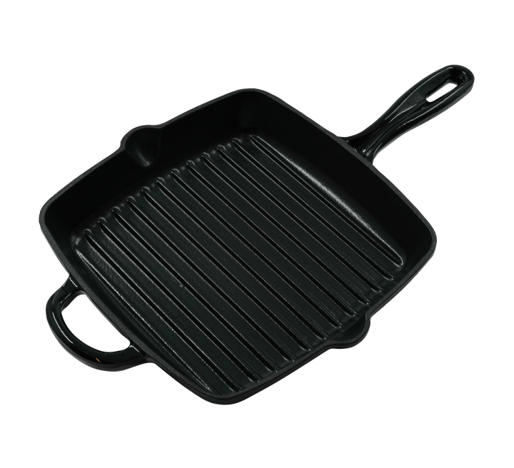 Nordwik grillpande 25x25 cm - Støbejern-sort - Nordwik