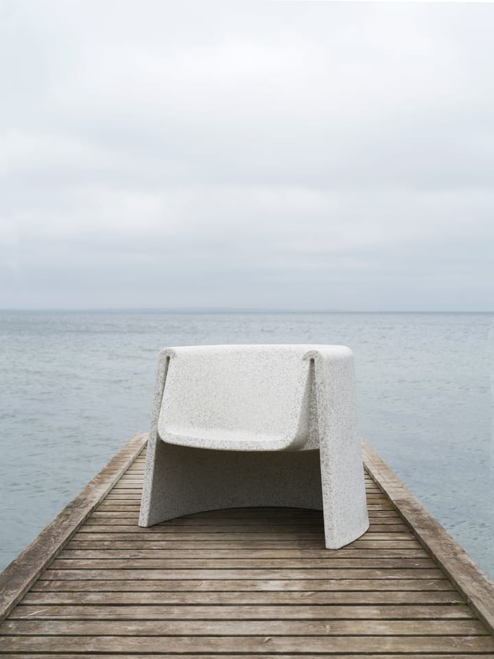 Bit Lounge Chair lænestol - Hvid - Normann Copenhagen