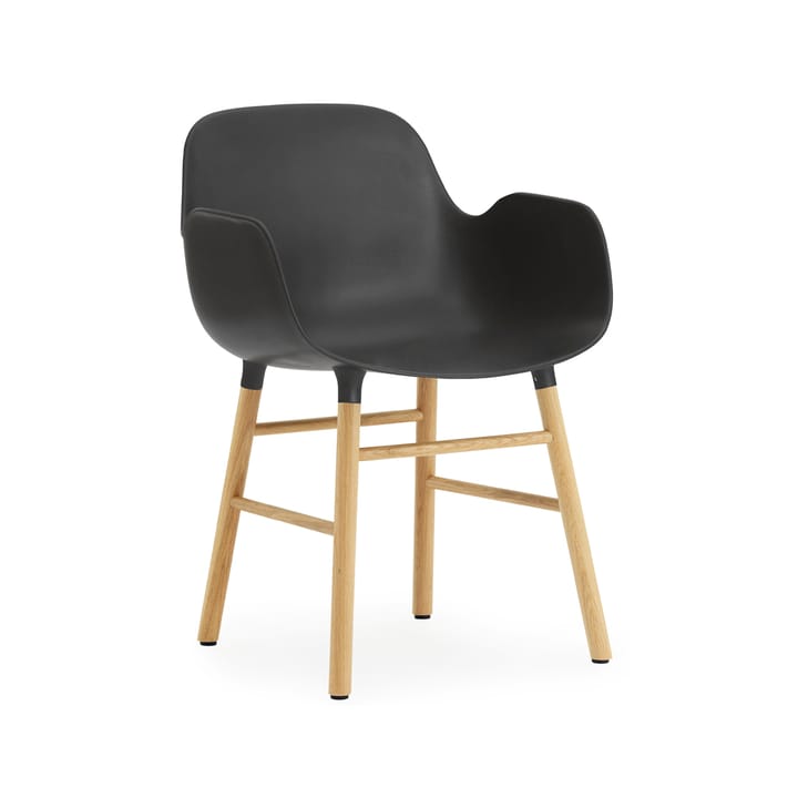 Form karmstol - black, ben i egetræ - Normann Copenhagen