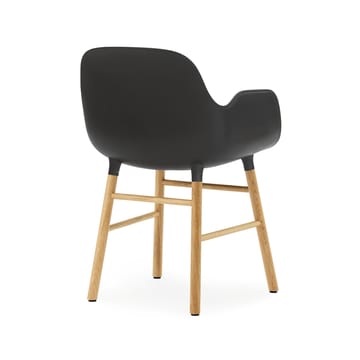 Form karmstol - black, ben i egetræ - Normann Copenhagen