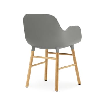 Form karmstol - grey, ben i egetræ - Normann Copenhagen