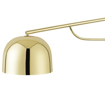 Grant væglampe - brass, lille-stål, granit - Normann Copenhagen