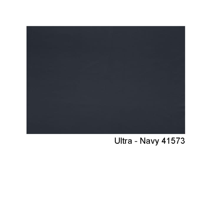 Hyg lænestol - læder Ultra 41573 navy, drejefod i aluminium - Normann Copenhagen