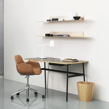 Jet hylde - sort, aluminium, 160 cm - Normann Copenhagen