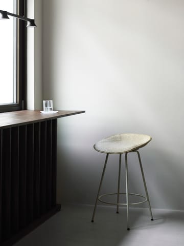 Mad Barstool barstol 65 cm - Seaweed-black steel - Normann Copenhagen