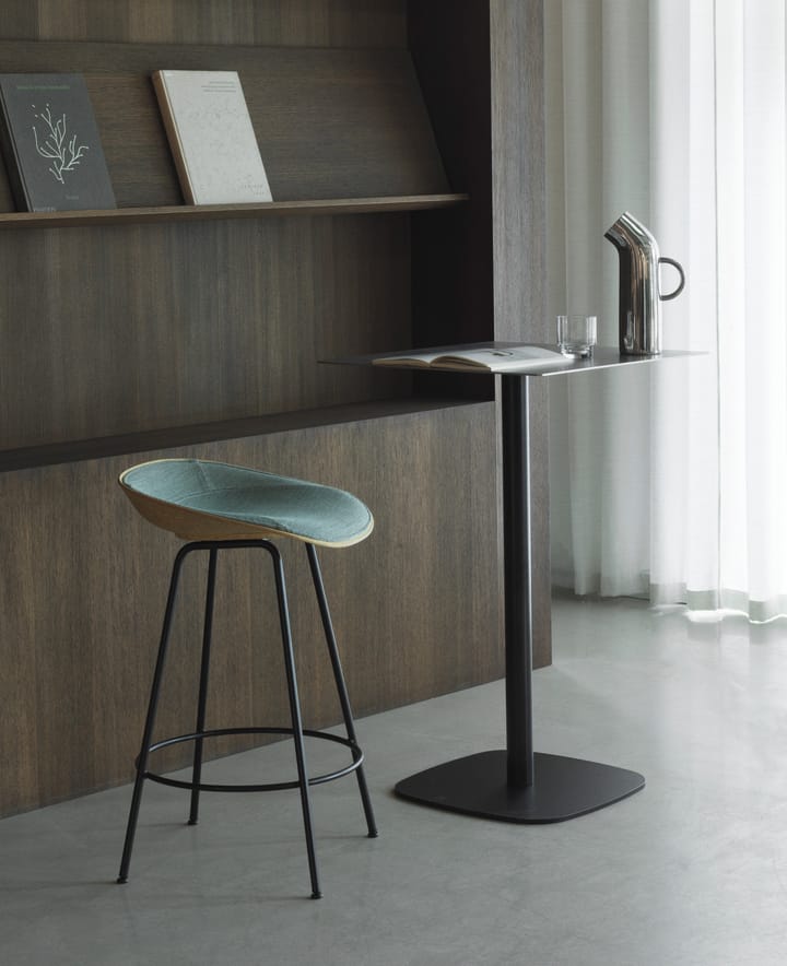 Mad Barstool barstol 65 cm - Seaweed-black steel - Normann Copenhagen