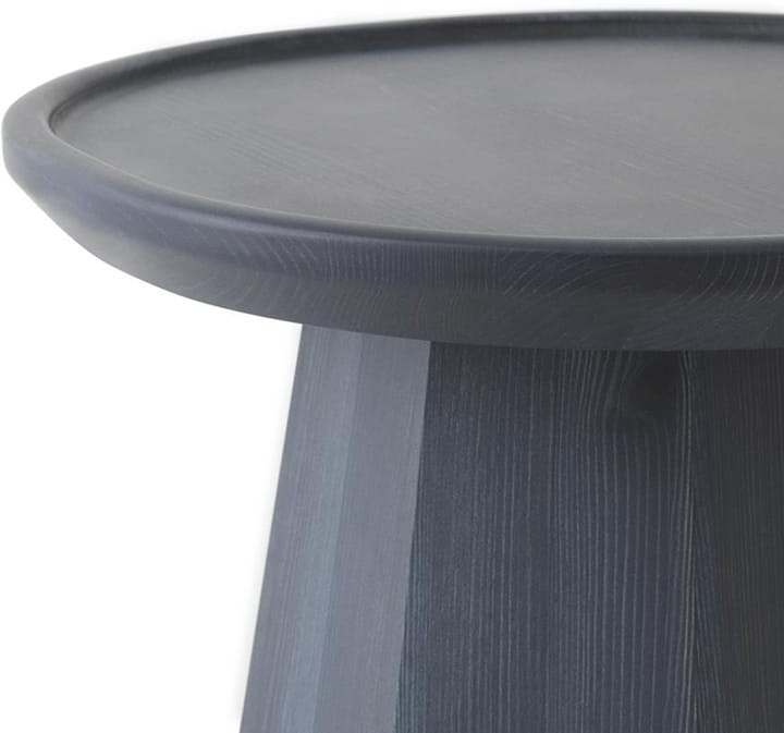 Pine table small sidebord Ø45 cm H:40,6 cm, Dark Blue Normann Copenhagen