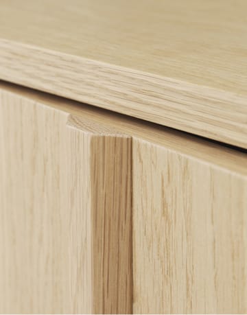 Rib sideboard 45x159 cm - Oak - Normann Copenhagen