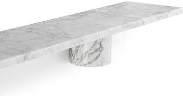 Sten Shelf hylde 120 cm - White marble - Normann Copenhagen