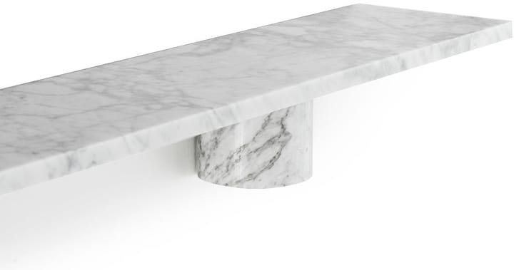 Sten Shelf hylde 120 cm, White marble Normann Copenhagen