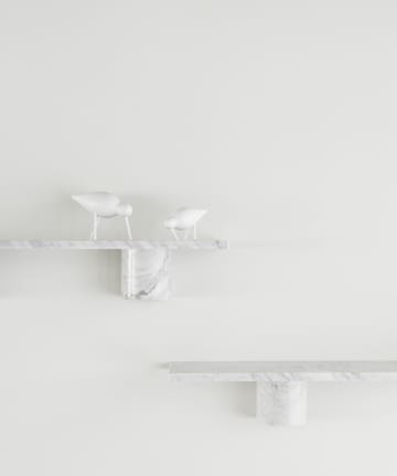 Sten Shelf hylde 120 cm - White marble - Normann Copenhagen