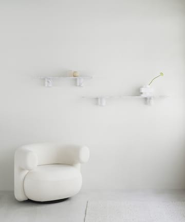 Sten Shelf hylde 120 cm - White marble - Normann Copenhagen