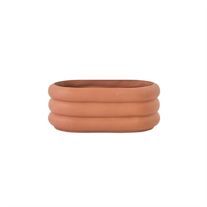 Awa krukke udendørs ekstra Lang 54 cm, Terracotta OYOY