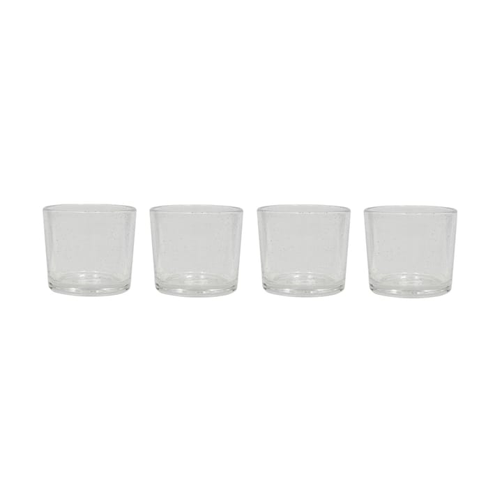 Kuki drikkeglas 4-pak - Clear - OYOY