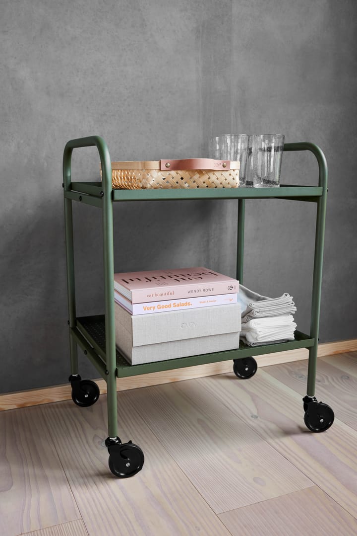 Maki trolley serveringsvogn small, Green OYOY