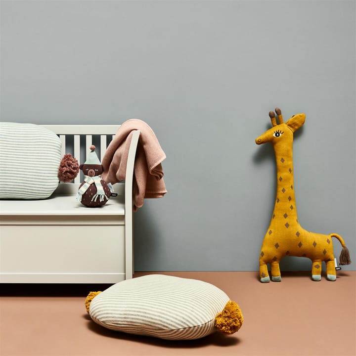 Noah the giraffe bamse, gul OYOY