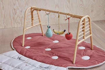 Yummi play legetøj til babygym - Yellow-red-green - OYOY