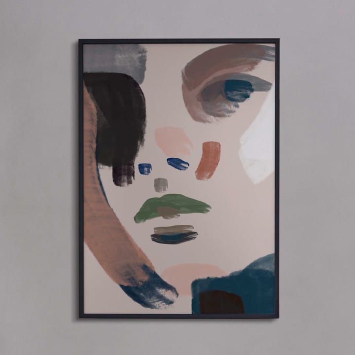 Her plakat - 50x70 cm - Paper Collective
