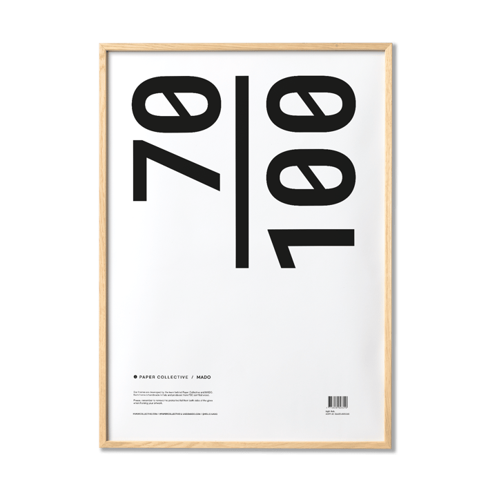 Paper Collective ramme plexiglas-ask - 70x100 cm - Paper Collective