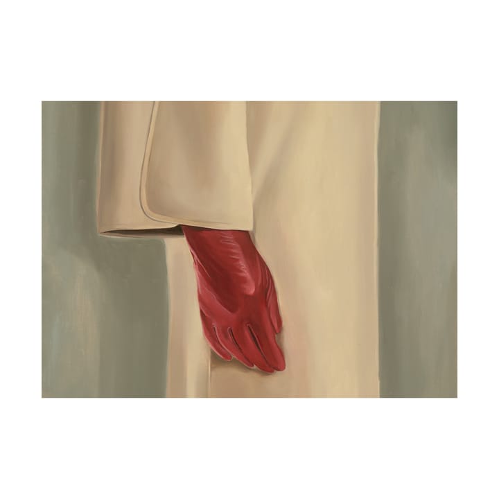 Red Glove plakat - 30x40 cm - Paper Collective