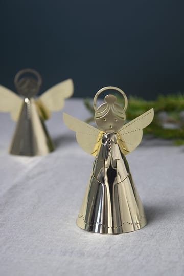 Singing angel dekoration guld - 11 cm - Pluto Design