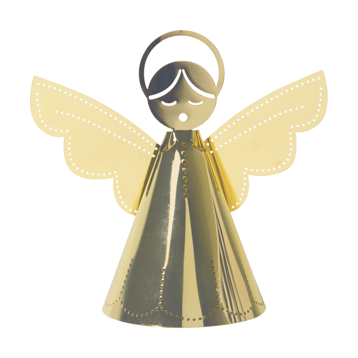 Singing angel dekoration guld, 9 cm Pluto Design