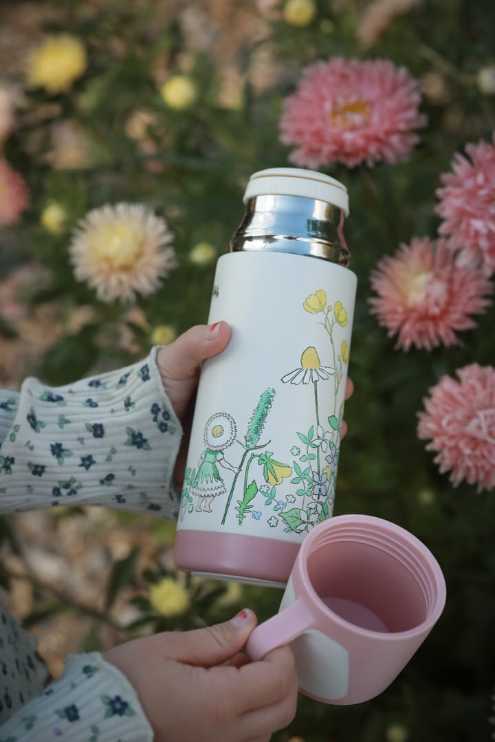 Elsa Beskow Blomsterfesten termokande 35 cl, Hvid Rätt Start