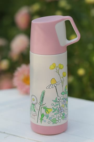 Elsa Beskow Blomsterfesten termokande 35 cl - Hvid - Rätt Start