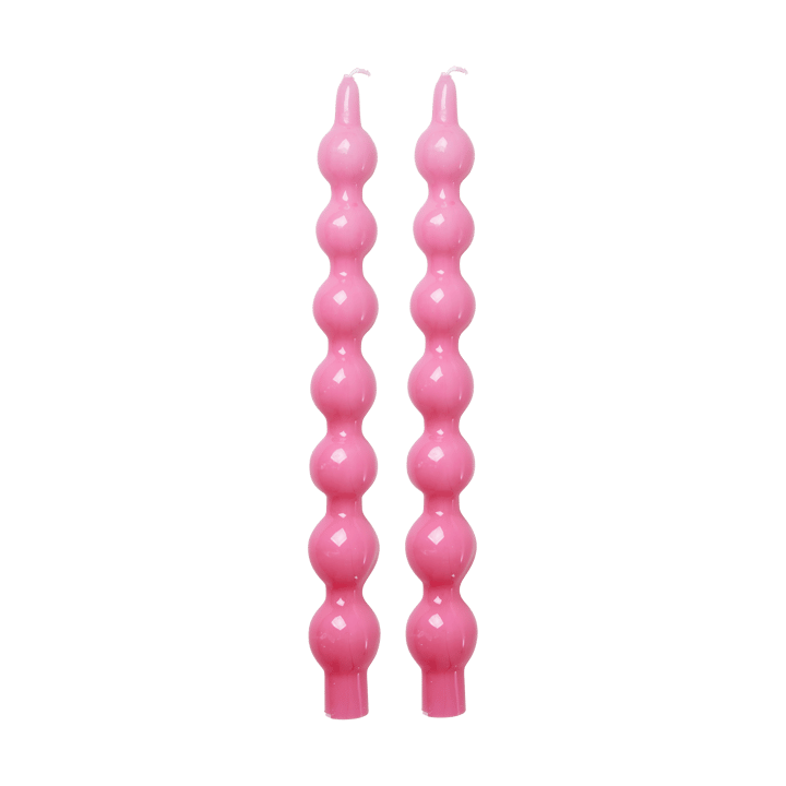 Rice lys 30,2 cm 2-pak - Pink - RICE