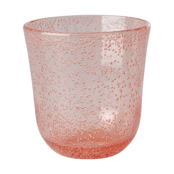 Rice tumbler glas boble design akryl 41 cl, Peach RICE