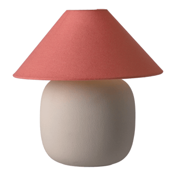 Boulder bordlampe 29 cm beige-peach - undefined - Scandi Living