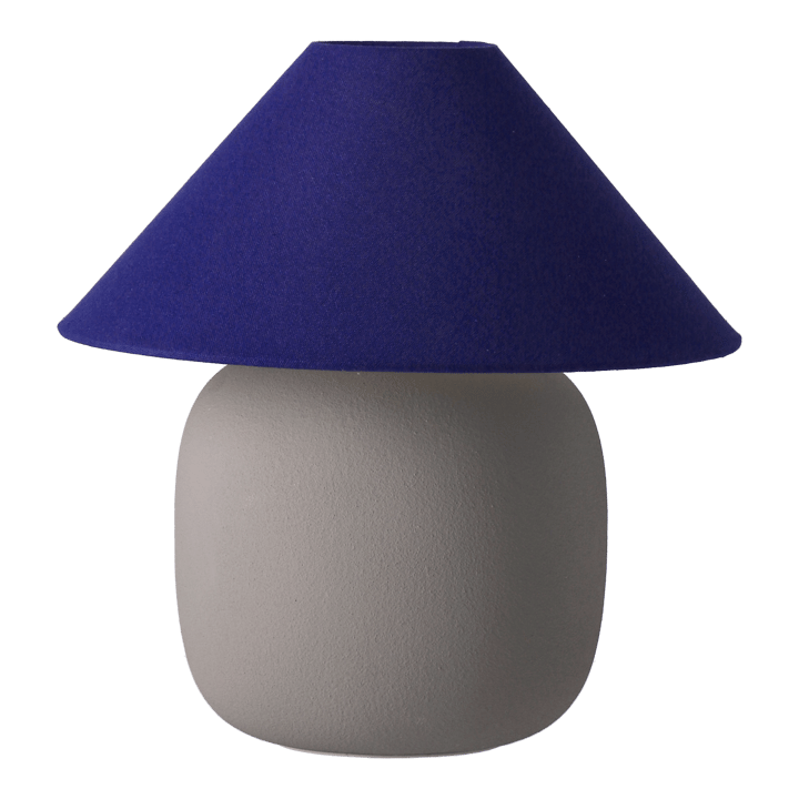 Boulder bordlampe 29 cm grey-cobolt Scandi Living